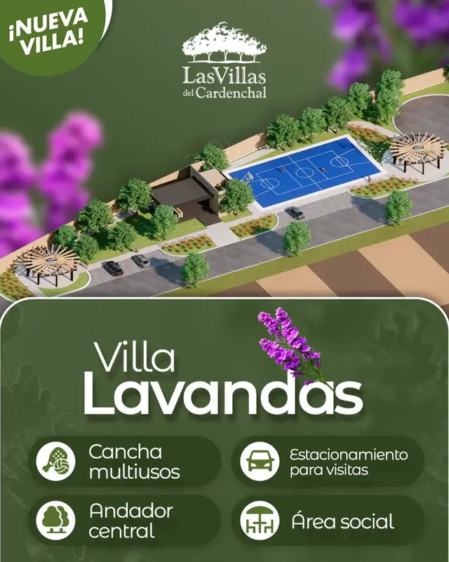 Terreno en venta en Las Villas del Cardenchal, Torreón · Modelo Villa Lavandas — foto 15