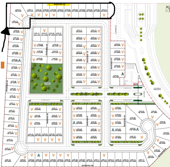 Terreno en venta en Reserva del Pedregal, Torreón · Modelo Manzana 2 — foto 13